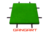 Резиновая плитка GANGART
